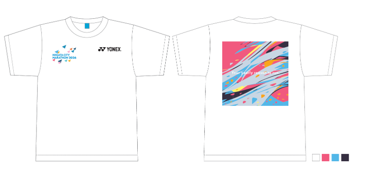 大会オリジナルTシャツの販売について – 新潟シティマラソン2026